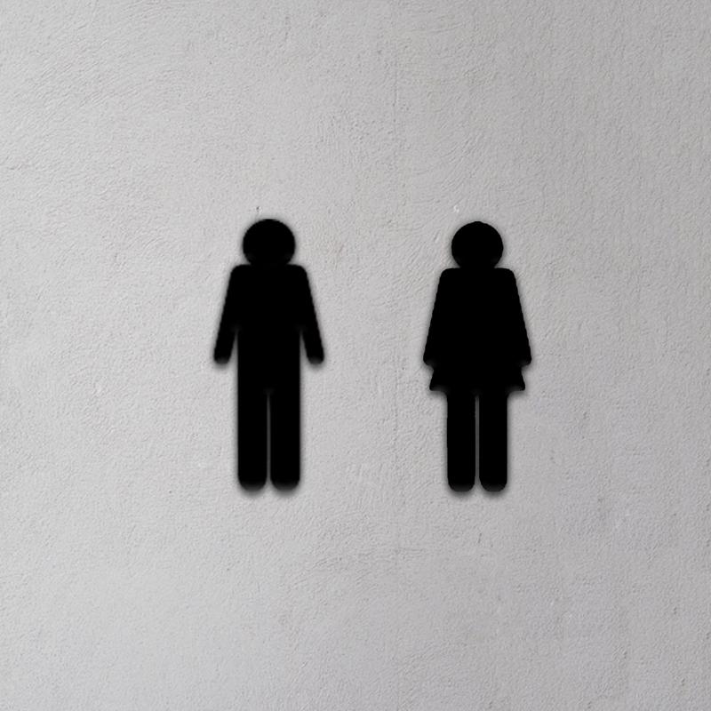 Toilet Sign