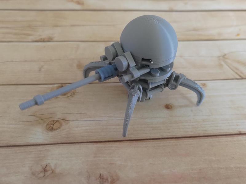 Brick Minifig Dwarf Spider Droid sw0930