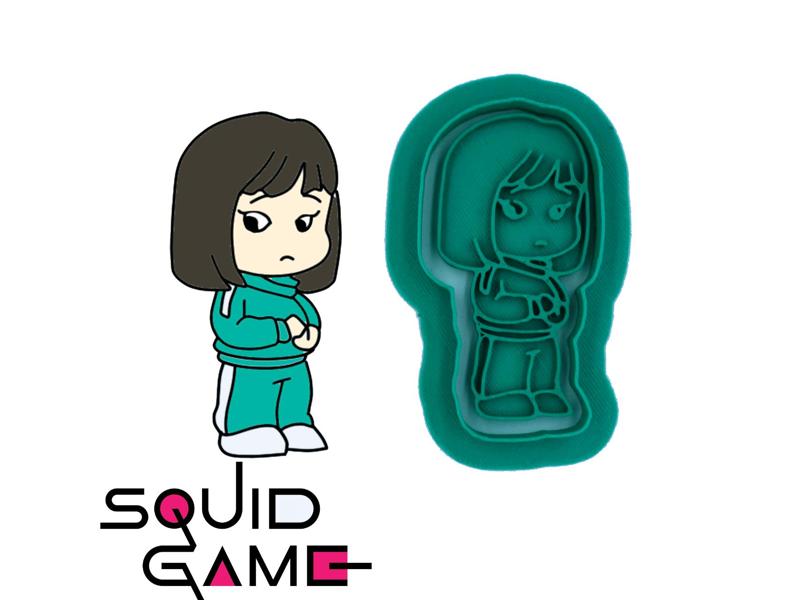 Squid Game Player 120 Cho Hyun-ju Cookie Cutter