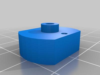 Slot car motor adapter long can to short can