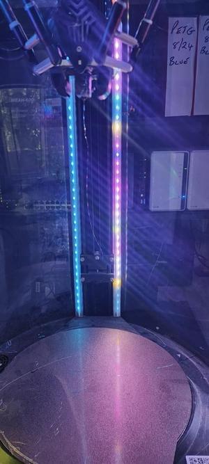 FLSUN V400 Neopixel LED Strip Covers