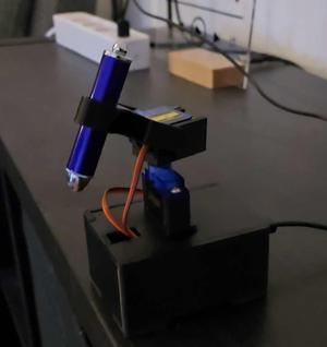 Raspbery Pi Pico Cat Laser Turret