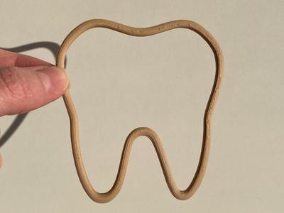 Tooth Silhouette Model