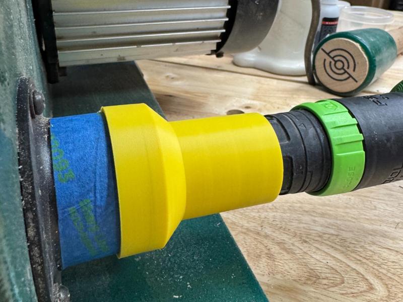 Festool host to 2" port adaptor