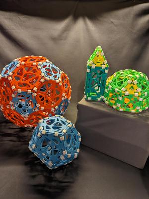Polyhedra Connect-it Tiles - Voronoi