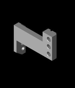 HMG7 BL-CR Touch Wide Left Wing V2.stl