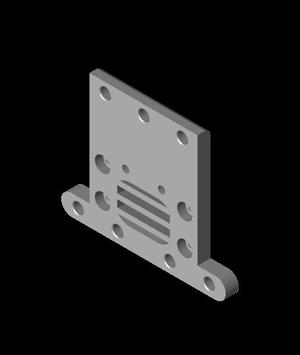 HMG7 Box Linear Rail X Carriage Front.stl