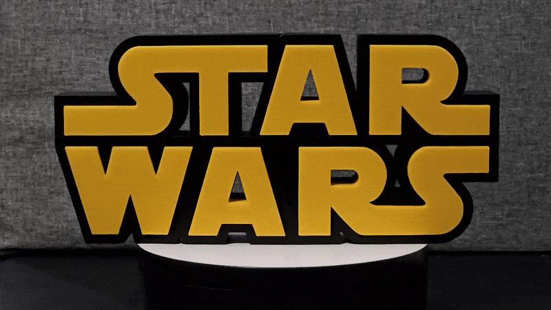 Star Wars 3D Logo 