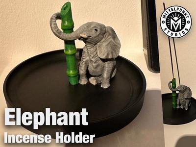 Elephant Incense Holder