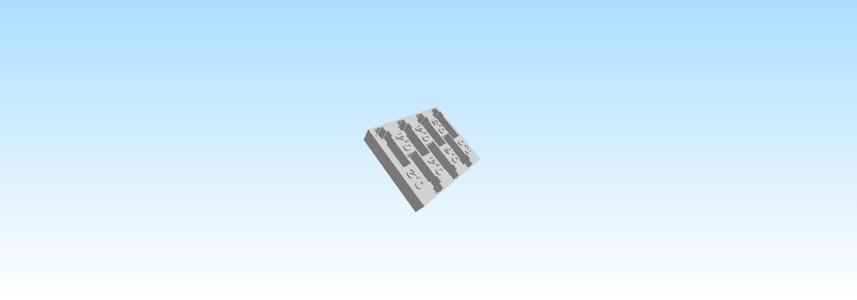 Inlay für 7 Düsen