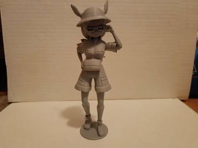 Kemono Friends Mirai statue