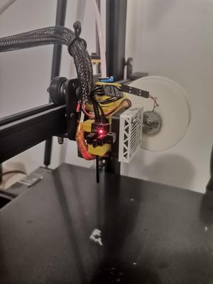 hotend support, with Z probe for cr-10 smart