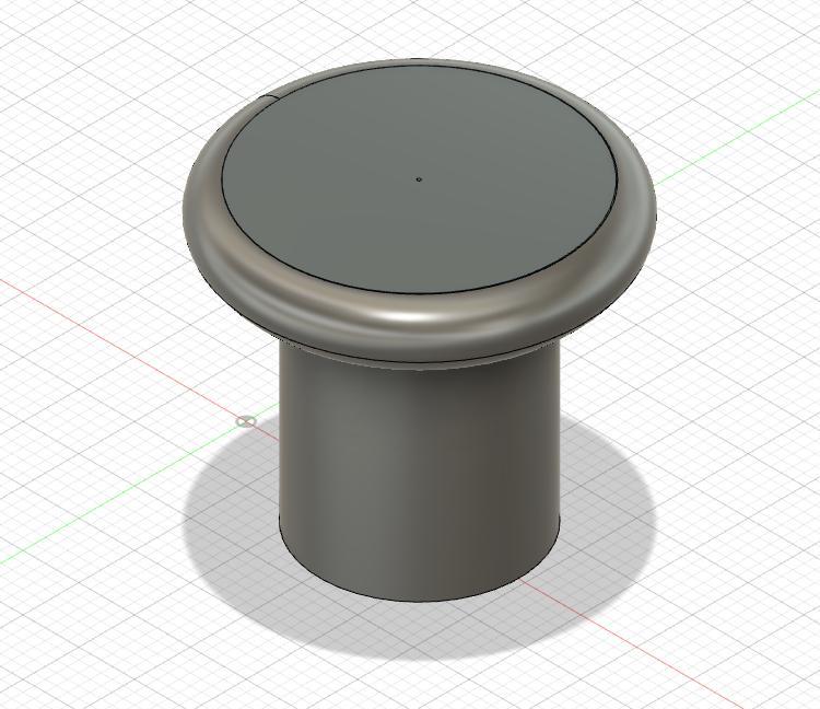 Simple door knob