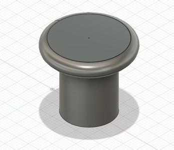 Simple door knob