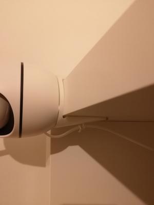 Camera mounts for the shelf edge and for any surface with double-sided tape [ OpenSCAD ]