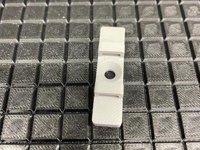 Cable zip tie wall mount