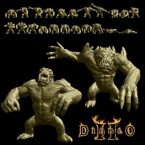 Diablo II - Baboon Demon (Doom Ape)