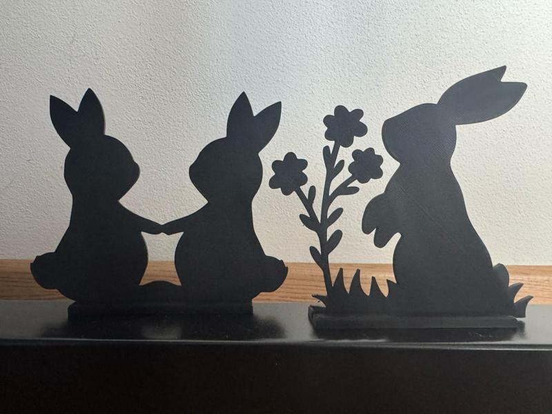 Easter - Bunny - Standing Decor set