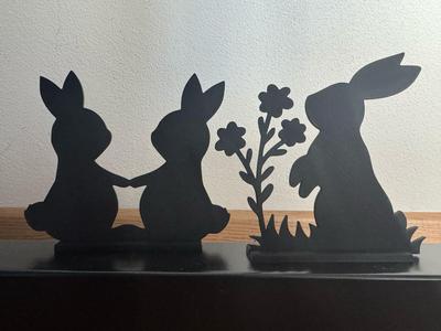 Easter - Bunny - Standing Decor set