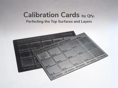 Calibration Cards | Ironing & Flow Ratios