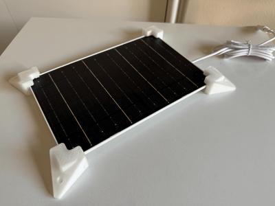 Solar Panel Roof Mounts for Security Cameras