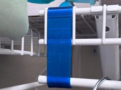 Wire Shelf Hanger End Clamp