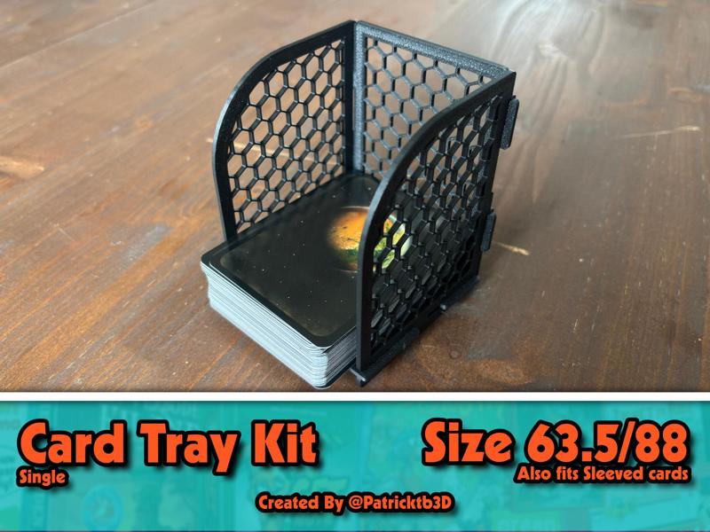Card draw/discard tray kit V2