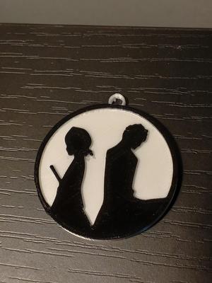 Porte-clef (keychain) Bleach Duo Ichigo-Rukia