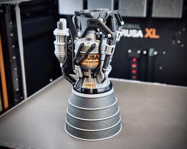 Colored Prusa Rocket Engine for XL