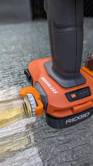 RIDGID Brushless Drill Bottle Opener adapter Ambidextrous