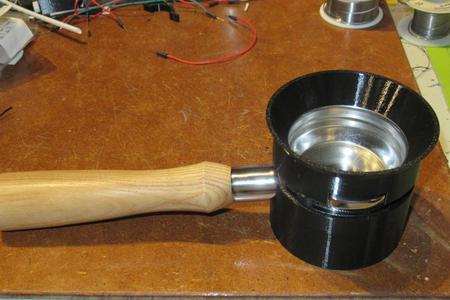 Flair 58 espresso portafilter funnel and holder