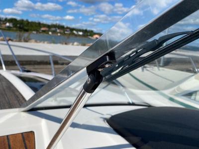 Bracket for boat window support
