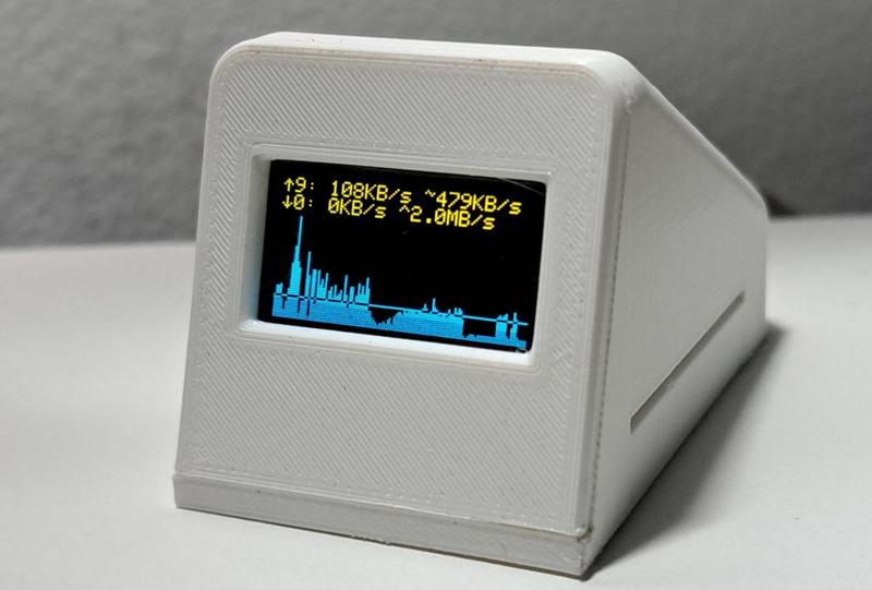 ESP8266 D1 Mini + SSD1306 case