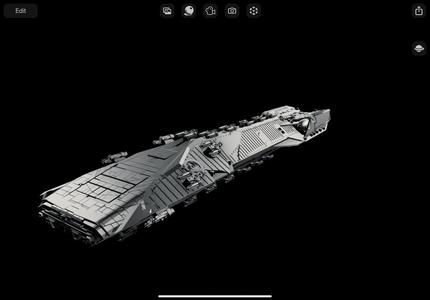 Battlestar Galactica Emissary Class Interdictor