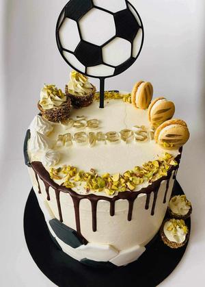 Soccer Ball Cake Topper