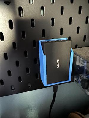 Anker charger mount for Ikea Skadis