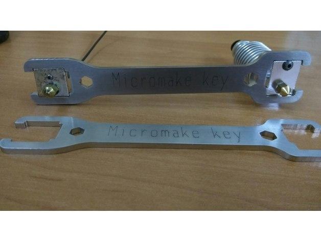 Key For Replacement Of Nozzles With In Different Heating Units