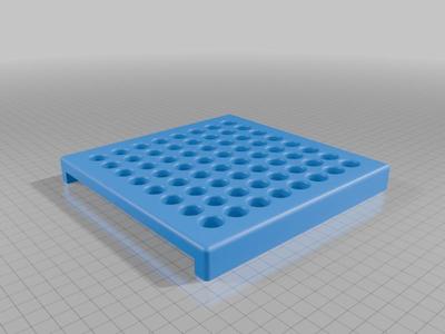 6.5 Creedmoor Reloading Block (10x10)