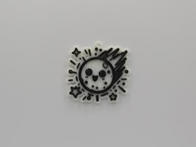 Cute Meteor Keychain