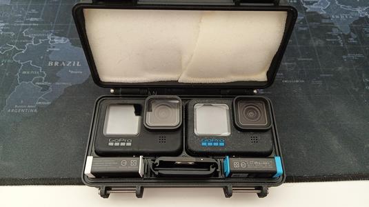 Dual GoPro rugged box for Hero Black 9/10/11/12/13
