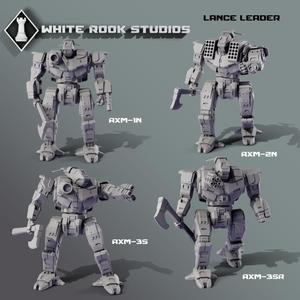 American Mecha - AXM Axe Person - Lance Leader