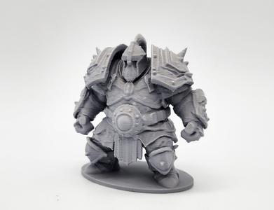 Dwarf in Heavy Armor Miniature