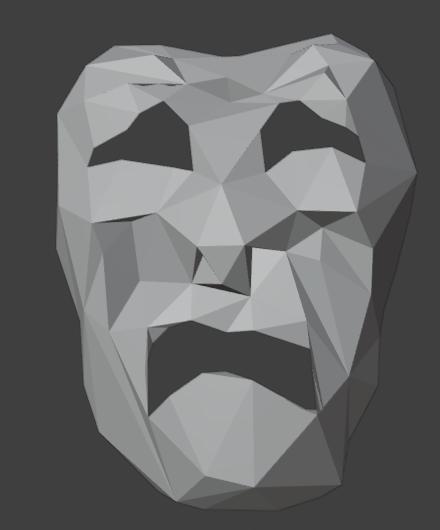 Lethal Company Tragedy Mask