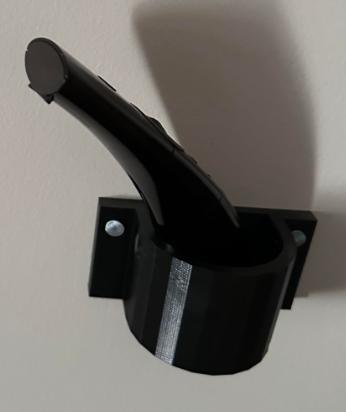 TV remote: wall holder