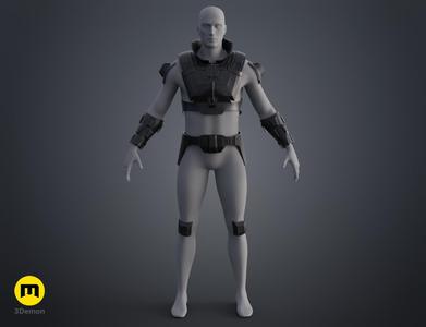 Glossu Rabban Harkonnen armor - Dune