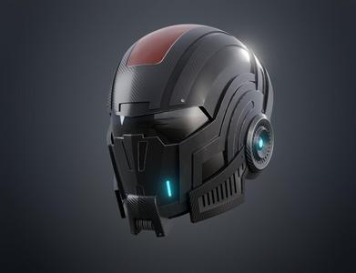 N7 Helmet - Mass Effect