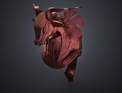 Bull Helmet