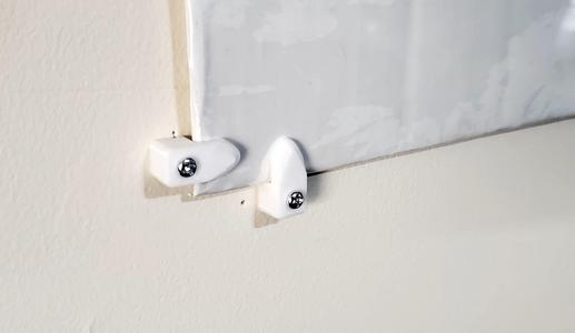 Wall Mounting Retention Tabs (for Boards, Mirrors, etc.)