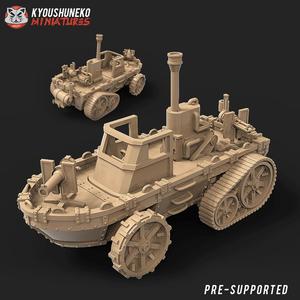 Amphibious Dwarf Steam Tank