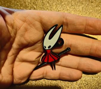 hollwknight Hornet keychain - portachiavi 